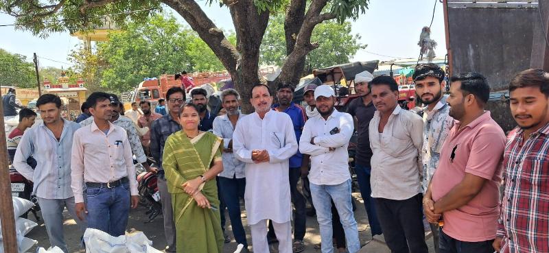 उपार्जन केंद्र पर व्यवस्थाएं दुरुस्त