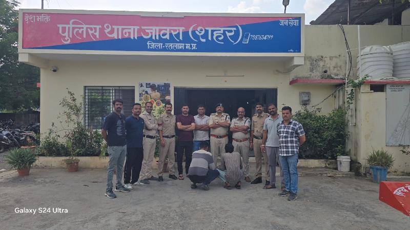 जावरा पुलिस का नशे के कारोबार पर बड़ा प्रहार